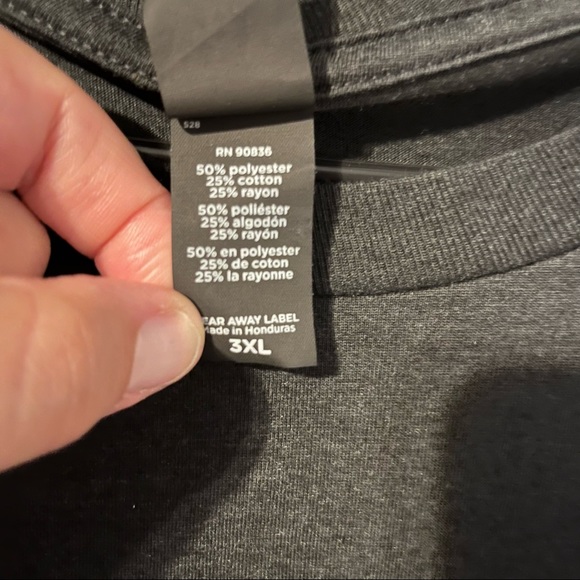 Gray ‘Hack Day’ Short Sleeve Unisex Tee, Size 3XL - Picture 4 of 6